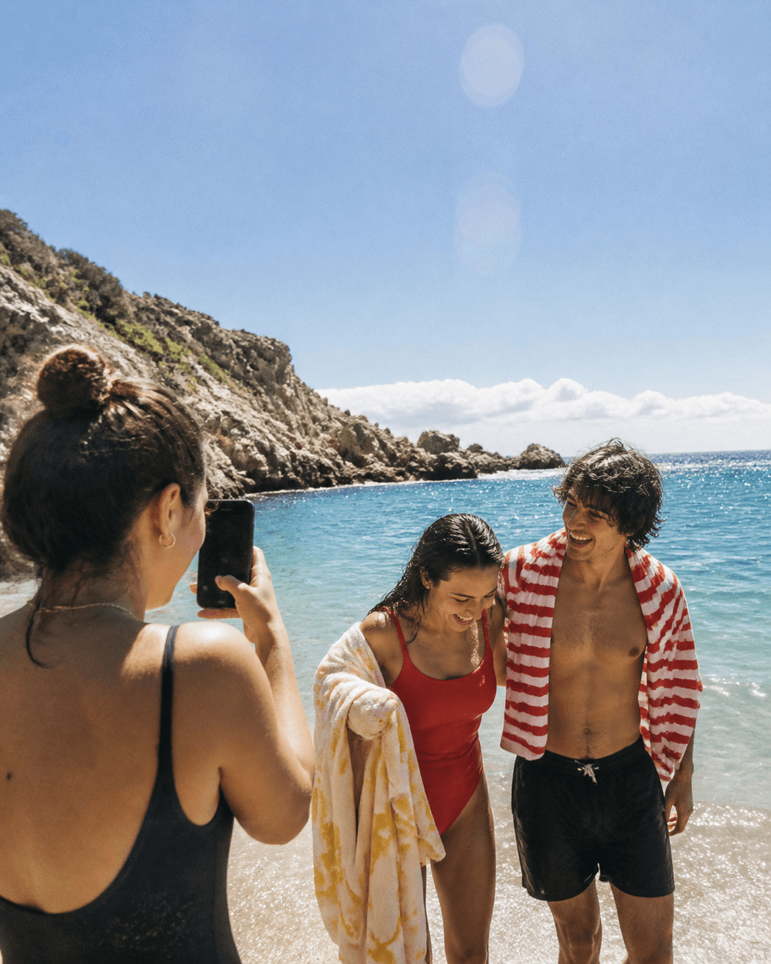 Sunlit travel photography