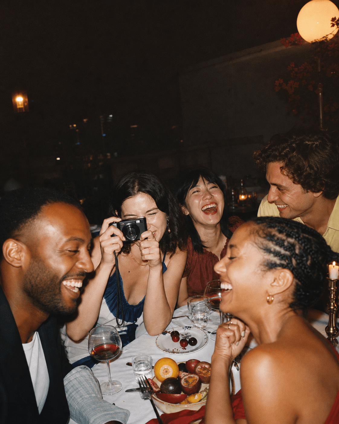 Social post: dinner party